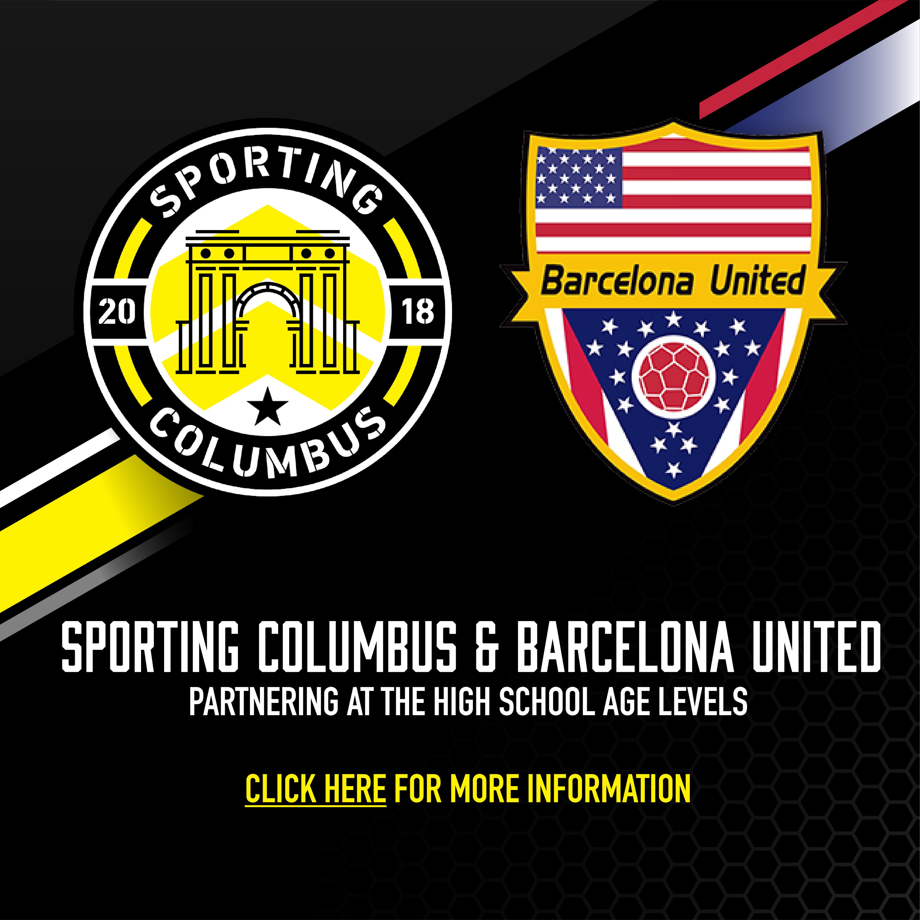 Barcelona United Partners with Sporting Columbus in High School Age Groups